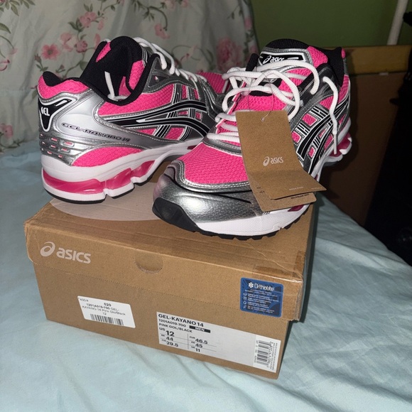 Asics Other - Asics Dynamic Pink and Silver Performance Sneakers